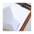 thumbnail image 1 of Leather Portfolio Folder with Zipper for Women/Men, Business Padfolio with Handle, Conference Notepad Folder Browm, 1 of 8
