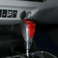 thumbnail image 3 of TINKI Real Carbon Fiber Car Gear Shift Knob Head Cover Trim Stickers for Toyota Tacoma 2011 2012 2013 2014 2015 Alpha 2011 2012 2013 2014, 3 of 7