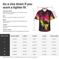 thumbnail image 6 of Lsque Flamingo And Palm Trees At Sunset pattern Hawaiian Shirt for Men, Unisex Summer Beach Casual Short Sleeve Button Down Shirts-XX-Large, 6 of 9