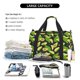 thumbnail image 5 of Fotbe Fresh Avocado Bolsa de Viaje con Estampado, Bolsa de Fin de Semana para Mujer con Compartimento para Zapatos, Bolsa de Gimnasio con Bolsillo Húmedo, 5 of 7