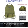 thumbnail image 2 of Car Seat Back Organizer, Backseat Storage Organizer, Auto Seat Back Cover Protector, Universal Car Accessories, Green, 2 of 4