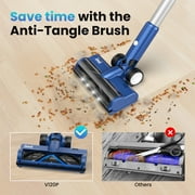 INSE Lightweight Cordless Vacuum with 30Kpa Powerful Suction & 60 Mins Runtime, Stick Vacuum for Carpet, Tile, Pet Hair, Hardwood Floors