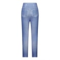 thumbnail image 5 of Hvyesh Denim Yoga Pants Butt Lifting Jeans for Women Mid Rise Full Length Shaping Stretchy Pants for Women, 5 of 7
