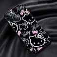 thumbnail image 1 of Phone Case For iphone 15 14 12 Pro 13 Mini 11 Pro Max SE XS X 8 XR 6s 7 14 Plus 5s Soft Cover Shell Hello Kitty Pink Kitty White LXY, 1 of 7