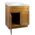 thumbnail image 5 of Design House Brookings Vanity in Modern Birch with Solid White Cultured Marble Top, Fully Assembled, 31-Inch, 5 of 17