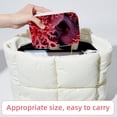 thumbnail image 6 of Coral Velvet Portable Bracelet Holder with Removable Compartment - Storage Box, Jewelry Box, and Jewelry Stand - Gift, 6 of 7