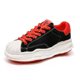thumbnail image 2 of Primavera 2022 Nueva plataforma plana con cordones estilo coreano zapatos casuales para mujer zapatos de gamuza de vaca, 2 of 4