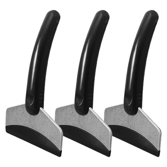 NICEXMAS 3-Pack Heavy Duty Ice Scraper for Car Windshield with ABS Handle, Winter Snow Removal Tool