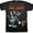 Black, variant on Tom & Jerry Mens' Crewneck T-Shirt- Unisex Adult Sizes