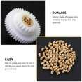 thumbnail image 4 of Greenadscape 100Pcs Brass Threaded Insert Nuts Golden Octagonal for Printer Accessories and Industrial Use, 4 of 5
