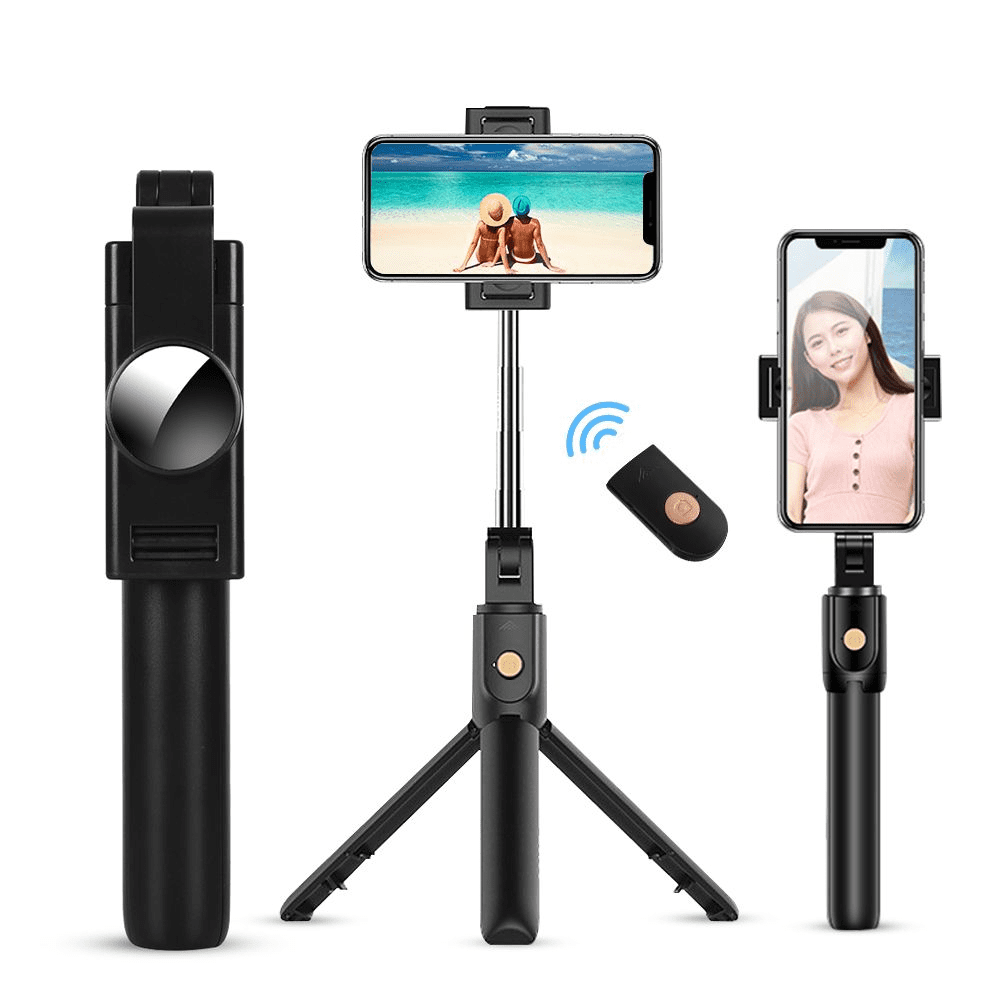 Remote Bluetooth Selfie Stick, Tripod Monopod Selfie Stick with