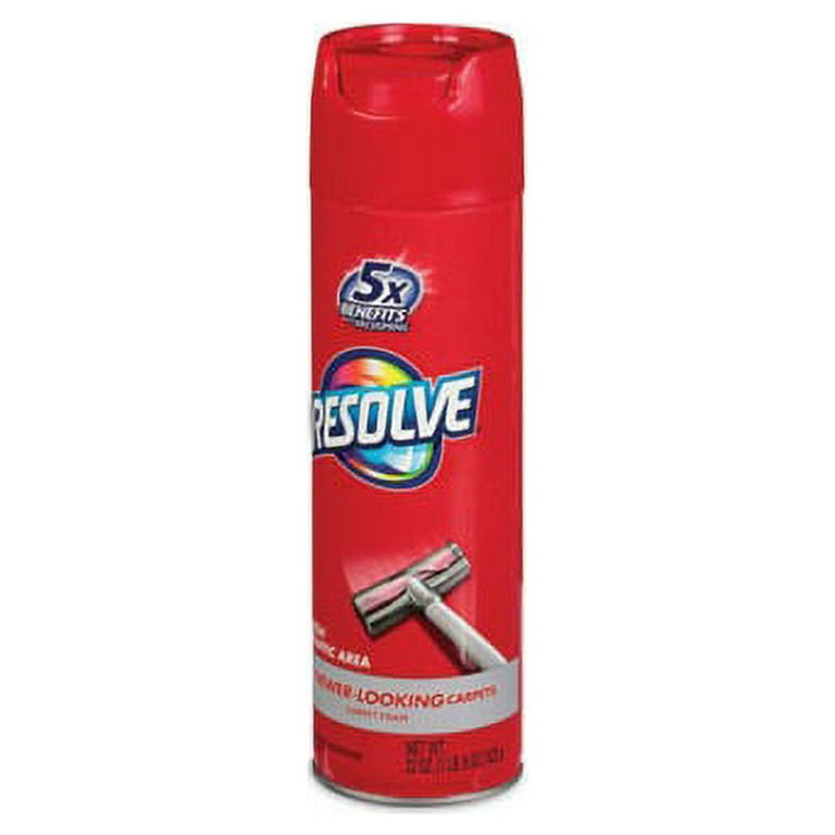 Resolve Foam Carpet Cleaner Foam 22 oz Aerosol Can 12/Carton 00706CT 