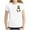 White, variant on Women Printed Plus Size O-Neck T-Shirts Cat Print Short Sleeve Graphic Tee Tops