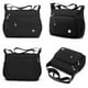 thumbnail image 5 of MINTEGRA - Bolso de hombro para mujer, espacioso con Múltiples bolsillos, bolso cruzado para mujer, con asa superior, Negro L, Large, Casual, 5 of 5