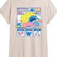 thumbnail image 3 of Lilo & Stitch - Stitch Food Kawaii - Women's Oversized Graphic T-Shirt, 3 of 5