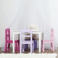 thumbnail image 2 of Humble Crew Kids Table and Chair Set (4 Chairs Included), 2 of 5
