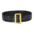 thumbnail image 4 of fenteer PU Leather Christmas Belt Waistband Costume Accessories Santa Claus Belt Waist Belt for Stage Performance Christmas Men Women, 4 of 8