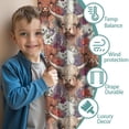 thumbnail image 3 of Blackout Kids Curtains,Flower and Highland Cow Childrens Insulated Curtains Set Of 2,Bedroom Essentials,Toddler Room Decor 42"x54"(106x137cm), 3 of 4