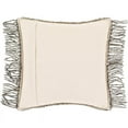 thumbnail image 3 of Surya FAO007-1818 18 x 18 in. Faroe Woven Pillow Cover, Black, Beige & Charcoal, 3 of 5