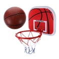 thumbnail image 4 of Dsseng 1 Ensemble Mini Panier de Basketball Intérieur Rond en Fer Rouge pour Amélioration de la Coordination Main-il au Bureau, 4 of 8