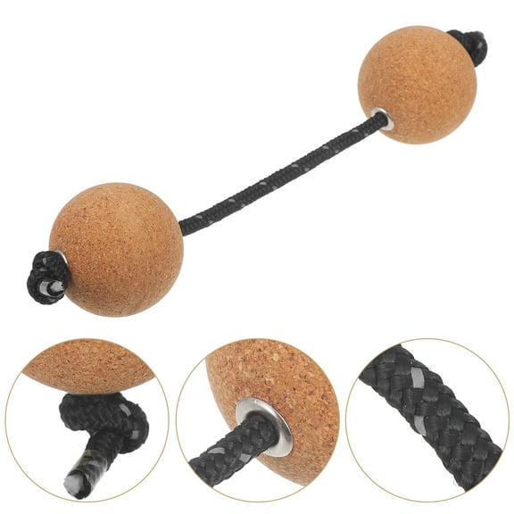 STOBOK Classical African Shaker Beige Hand Shaker Ball 1Pcs