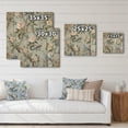 thumbnail image 4 of Designart "Chinoiserie Featuring Birds and Peonies XIV" Floral Print on Natural Pine Wood, 4 of 5