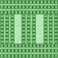 thumbnail image 1 of Ahgly Company Machine Washable Indoor Square Transitional Forest Green Area Rugs, 4' Square, 1 of 7