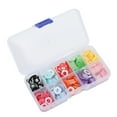thumbnail image 2 of Boutons Ronds en Résine, 200 Pcs Boutons de Couture Ronds Boutons en Résine Artisanat Supérieur, 2 of 8