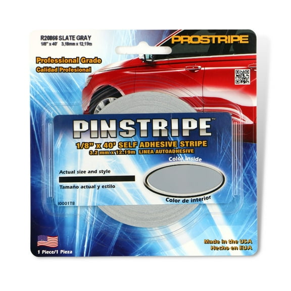 Sharpline Prostripe Pinstriping Tape [Single Stripe]: 1/8 in. x 40 ft. (Slate Gray)