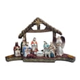 thumbnail image 1 of Belenes para Navidad Hugo Esculturas de resina nacimiento de Jesús decoración religiosa 32 cm x 18 cm x 20 cm, 1 of 10