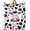 White Cow, variant on Cow Blanket Gifts for Cow Lovers Cows Blanket Cute Cows Bedding Decor Stuff Gifts for Women Women 60"x50"