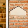 thumbnail image 5 of FRCOLOR DIY Craft Wood Sign Blank for Christmas Decor Unfinished Wooden Plaque with Rope 6.5 x 2.5 inches, 5 of 6