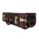 thumbnail image 1 of Estuche para saxofón, bolsa de transporte para saxofón alto, de piel sintética, grueso, acolchado, rígido, maletín ligero, portátil con asa, adecuado marrón, 1 of 10