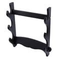thumbnail image 3 of 1pc Three tier Samurai Sword Katana Holder Hanger Bracket Display Parts Wall Mounted, 3 of 4