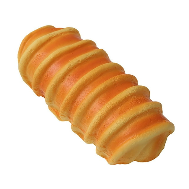 Stress Relief Scented Simulation Bread Toy Home Decoration Dinner Plate Ornament