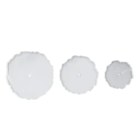 

3 Tier Cake Stand Resin Tray Molds Preservative Resin Cake Stand Silicone Material 3 Tier Tear Resistant For Home Decoration For Fruit Plate