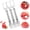 3 Pack, variant on 2026 Upgraded Stainless Steel Fruit Cutter, 2-in-1 Watermelon Fork Slicer Cutter Tool, Dual Head Fruit Slicer Knife for Watermelon, Melon, Dragon Fruit, Kitchen Gadget for Home, Party (1 Pack)