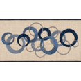 thumbnail image 3 of Authentic Hotel and Spa  Turkish Cotton Circles Embroidered Midnight Blue 8-piece Towel Set, 3 of 4