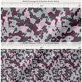 thumbnail image 2 of Soimoi Cotton Cambric Fabric Two Tone Camouflage Print Fabric by the Yard 56 Inch Wide, 2 of 7