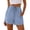 21# Sky Blue, variant on Bermuda Shorts for Women High Waisted Wide Leg Lounge Drawstring Shorts Dressy Casual 2026 Summer Beach Vacation Clothes Gray S