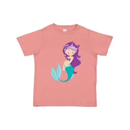 

Inktastic Mermaid Girls Toddler T-Shirt
