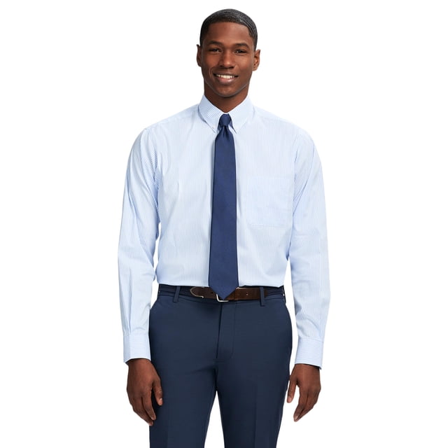 Camisa de vestir IZOD Classic Fit Pinpoint Oxford para hombre