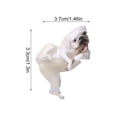 thumbnail image 2 of AKEGAMN Clearance! Realistic Pug Dog Figurine Hanging On Cup Rim DIY Garden Accessory Realistic Pug Dog Figurine Hanging On Cup Rim DIY Garden AccessoryFeatures:Home & Garden Yard, Garden &, 2 of 2