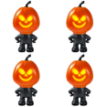 thumbnail image 1 of LED Calabaza Halloween Con Música Espeluznante Calabazas Cantantes Aterradoras () Naranja, 1 of 5