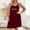 Wine, variant on Sakmal Love Print Moo Moos for Women Nightgown Sleep Tank Sleeveless Soft Crew Neck Womens Nightgown L