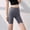 Gray, variant on Naittoop Women Biker Shorts High Waisted Tummy Control Workout Athletic Exercise Spandex Yoga Shorts