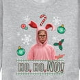 thumbnail image 3 of A Christmas Story - Ho Ho No Pink Bunny Suit  - Men's Crew Neck Fleece Pullover, 3 of 5