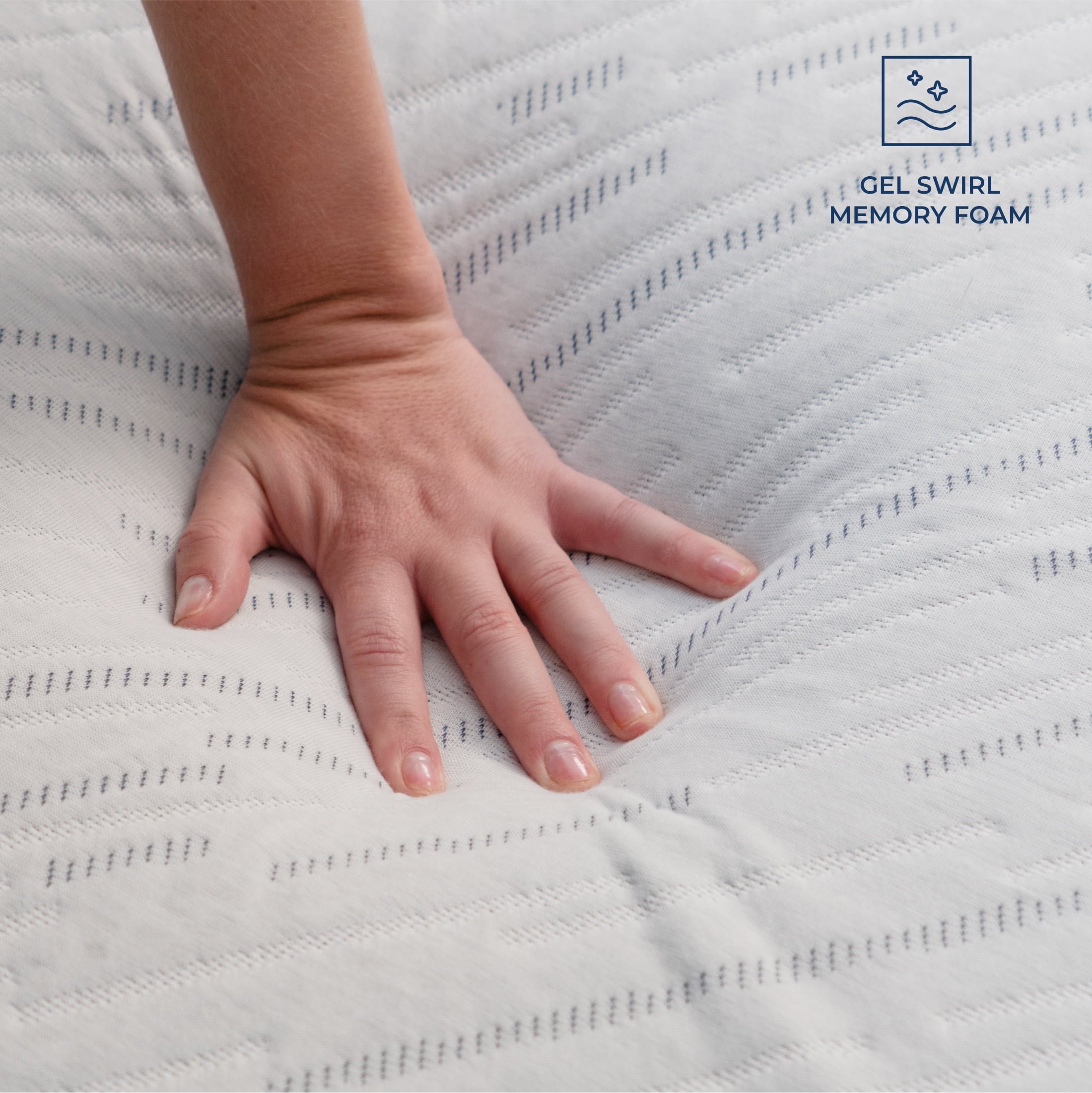Brooklyn Bedding 12" Twin XL Plush Memory Foam Mattress in a Box