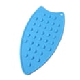 thumbnail image 1 of (azul) Almohadilla de descanso para plancha de silicona, tabla de planchar, alfombrilla caliente, bandeja de placa resistente al calor multiusos, 1 of 5