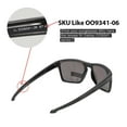 thumbnail image 2 of Walleva Black Polarized Replacement Lenses for Oakley Sliver XL OO9341 Sunglasses, 2 of 6